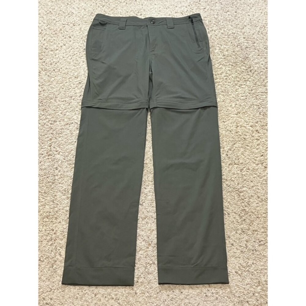 Filson Men Evergreen Lightweight Convertible Trekking Pants Size 34 Waist EUC